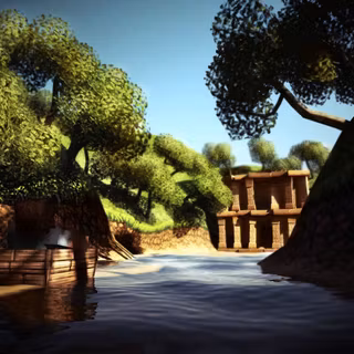 Desktop HD Minecraft Shaders wallpaper