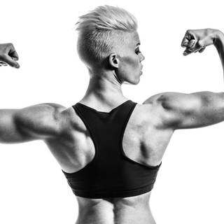 Women muscles wallpaper