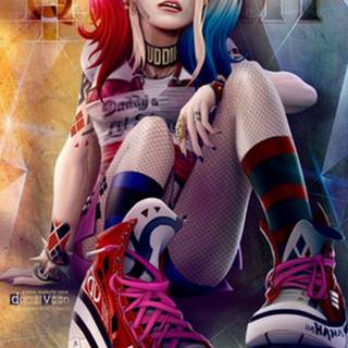 Lady Joker HD for Android wallpaper