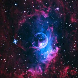 Bubble Nebula wallpaper