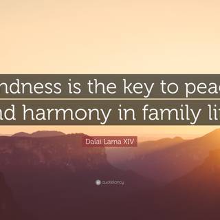 Family is key wallpaper