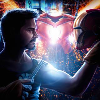 Stark building wallpaper