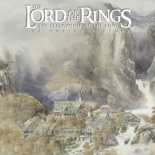 Lord of The Rings Fellowship Of The Ring minimal poster HD wallpaper