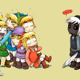 Chibi Legend of Zelda wallpaper
