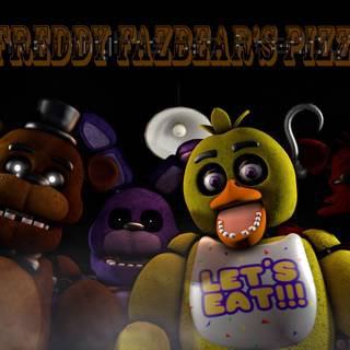 FNAF Easter wallpaper