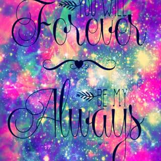 Mermaid galaxy wallpaper