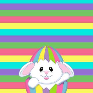 Cute Easter girl wallpaper