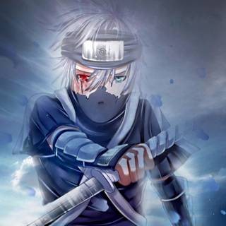 Kid Kakashi PC aesthetic wallpaper
