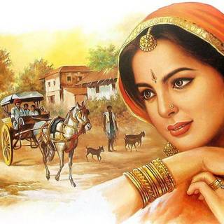 Women indian wallpaper