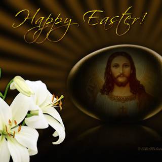 Easter God bless wallpaper