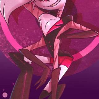 Hazbin Hotel Angel Dust wallpaper