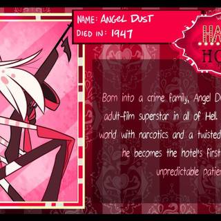 Hazbin Hotel Angel Dust wallpaper