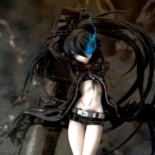 3D anime girl photo wallpaper