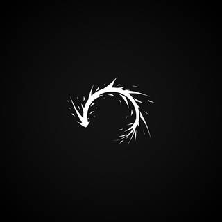 Skyrim 4k minimalistic wallpaper