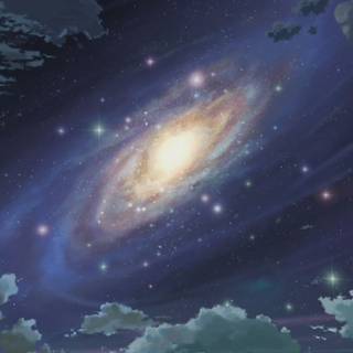 Anime scenery cover wallpaper