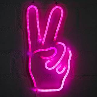 Aesthetic led wallpaper