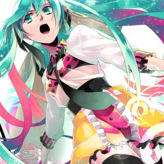 Anime Hatsune Miku 4k wallpaper