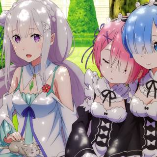 Anime Ps4 Re Zero wallpaper