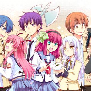 Anime group DP wallpaper