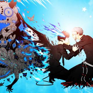 Anime blue exorcist wallpaper