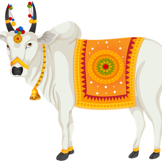 Cow Easter wallpaper