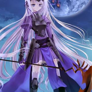 Emotionless anime girl wallpaper