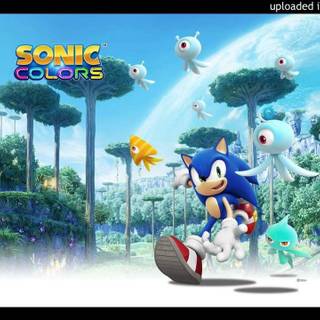Sonic colors wallpaper