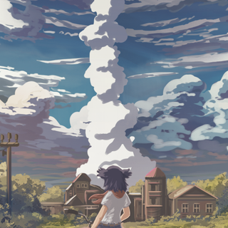 Anime Scenery iPhone X wallpaper