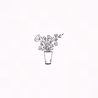 Aesthetic minimalist drawing wallpaper