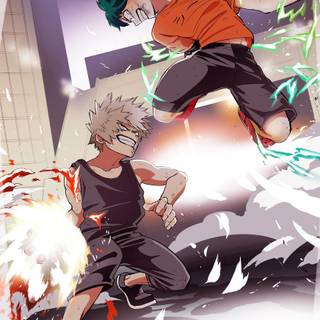 My Hero Academia Deku iPhone wallpaper