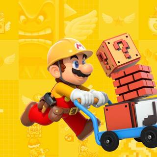 Super Mario Maker 2 HD wallpaper