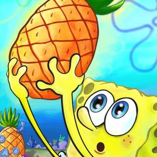 Spongebob pineapple wallpaper