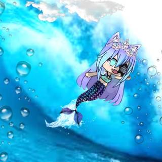 Gacha Life mermaid wallpaper