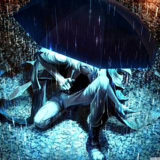 Anime boy screensaver wallpaper