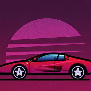 Testarossa iPhone wallpaper