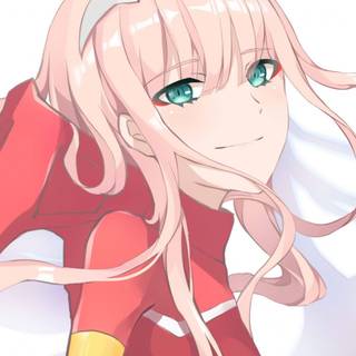 Zero Two HD iPhone wallpaper