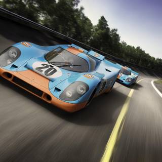 Racing 3D wallpaper