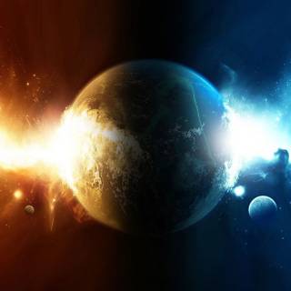 Space unicorns wallpaper