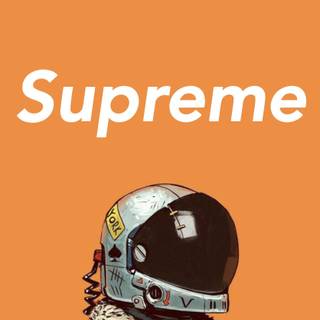 Supreme astronaut wallpaper