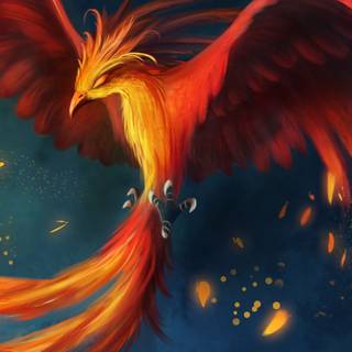 Phoenix Bird Harry Potter HD iPhone wallpaper
