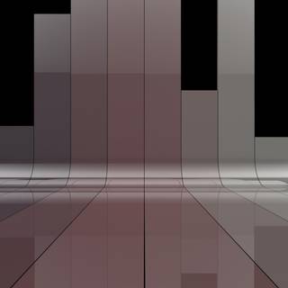 Perspective floor wallpaper