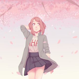 Ochaco aesthetic wallpaper