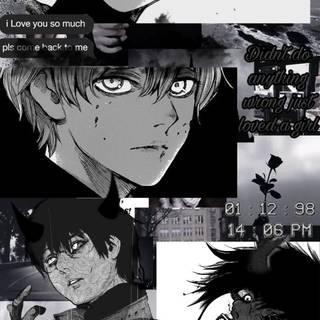 Aesthetic Kaneki wallpaper