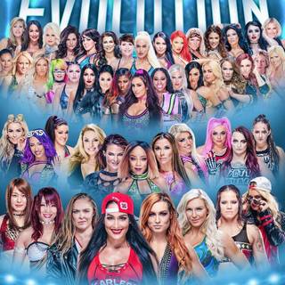 All the WWE women wallpaper