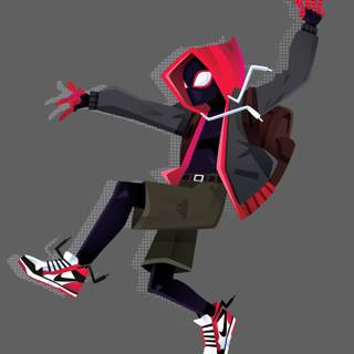 Spider Man desktop Miles Morales wallpaper