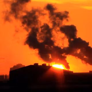 Air pollution wallpaper