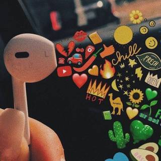 Aesthetic Emoji wallpaper