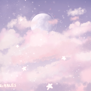 Aesthetic angel PC wallpaper