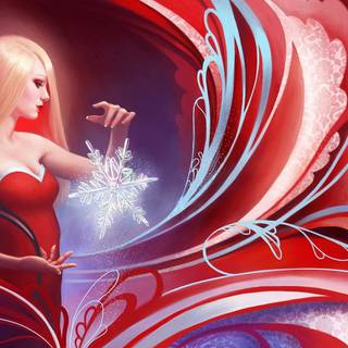 Red women Egypt wallpaper