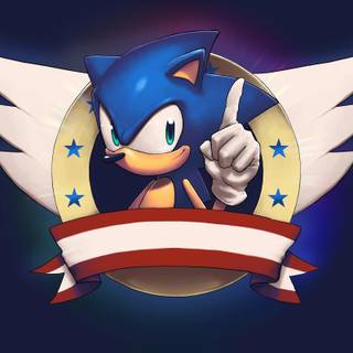 Classic Sonic Easter wallpaper